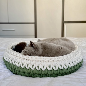 Cos animale, Casă & Stil de viață, Accesorii pentru animale , Paturi și echipamente pisici, Croșetat, ARTYNOS