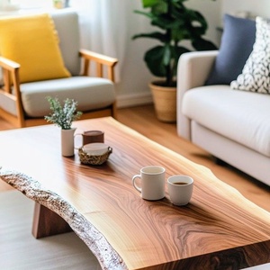 Masuta cafea din lemn masiv, Casa & Stil de viata, Mobilier artizanal, Mese, , Masa din lemn masiv cu grosimea de 5 cm, picioare din otel vopsit.

Produsul ofera o combinatie int..., ARTYNOS