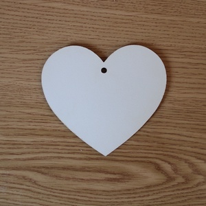 Set 10 blank-uri mdf alb - inima, 10x12 cm , Accessorii si unelte, Accesorii decorative, Alte accesorii, Prelucrarea lemnului, ARTYNOS