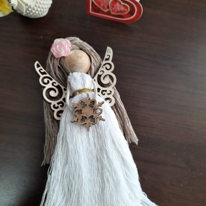 Inger din macrame cu aripi - Artynos.ro