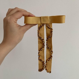 Fundă de  păr  cu mărgele, Îmbrăcăminte și modă, Accesorii păr, Accesorii de păr, Broderie, ARTYNOS