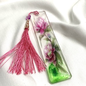 Semn de carte handmade unicat - din rasina - Artynos.ro