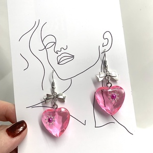 Cercei handmade unicat din rasina - Artynos.ro