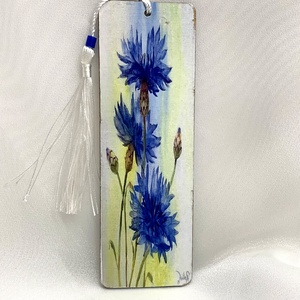 semn de carte din lemn-decorat manua 00629, Carti si creatii cu tematica muzicala, cadouri, Semn de carte, Decoupage, transfer si tehnici servetel, ARTYNOS