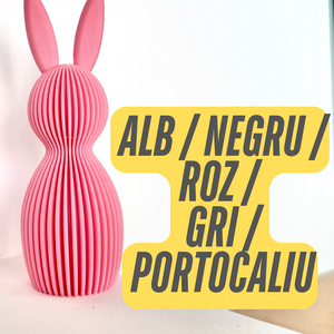 Decoratiune Paste Iepuras printat 3D, Accessorii și unelte, Accesorii decorative, Figurine, Altele, ARTYNOS