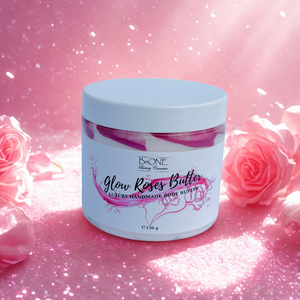 Glow Roses Butter  Luxury Handmade Body Butter  150g, Baie și Frumusețe, Accesorii de îngrijire personală, Loțiune de corp, unt de corp, , ARTYNOS
