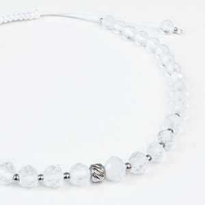 Bratara din cuart transparent - Purificare si protectie  - Artynos.ro