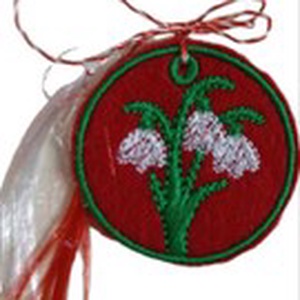 Martisor, Bijuterii, Mărțișor, Broderie, ARTYNOS
