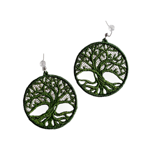 Cercei Dreamcatcher cu Cristale, Bijuterii, Cercei, Cercei candelabru, Broderie, Bijuterii cu semnificatie profunda, design elegant si stil natural. Simbol al fortei si echilibrulu..., ARTYNOS