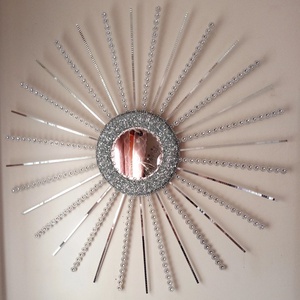 Oglinda soare eleganta crushed glass mosaic mirror, Casa & Stil de viata, Accesorii pentru decorat casa, Oglinzi perete, oglinzi decor, Altele, ARTYNOS