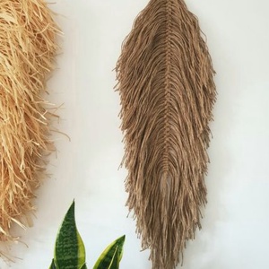 Decoratiune Frunza, Casă & Stil de viață, Accesorii pentru decorat casa, Decorațiuni de pereți, decorațiuni suspendate, Decorațiuni perete, macramé, Împletitură, ARTYNOS