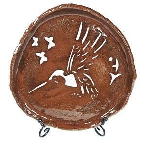 Farfurie Colibri din ceramica, Casa & Stil de viata, Accesorii pentru echipamente de bucatarie, Accesorii de servire, Vesela, farfurii, Ceramica, ARTYNOS
