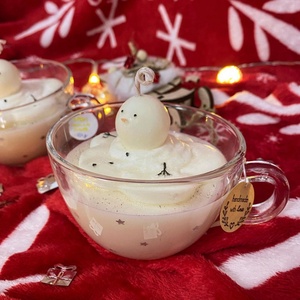 Lumanare parfumata Snowman 150g - Artynos.ro