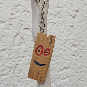 Breloc Cu SCANDURA DIN ED ,EDD SI EDDY, Arte vizuale si accesorii , Grafica, ilustratie, Desene arhitecturale, Sculptura, ARTYNOS