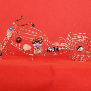 Motocicleta tribut Harley Davidson , Casă & Stil de viață, Accesorii pentru decorat casa, Decorațiuni de masă și decorațiuni pentru rafturi , Decorațiuni de masă, Prelucrarea metalelor, ARTYNOS