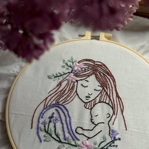 Tablou brodat de mână , Arte vizuale și accesorii , Imagini cu broderii, Alte tablouri textil, Broderie, Cusătură, ARTYNOS