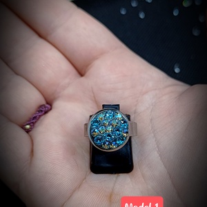 Inel inox cristale Swarovski  - Artynos.ro