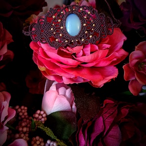 Bratara micromacrame cu Opal si bilute Myiuki , Bijuterii, Bratari, Bratara impletita, bratara din fire, Impletitura, Innoda, ARTYNOS