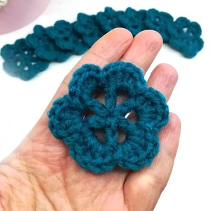 Set 3 flori crosetate , Accessorii si unelte, Accesorii decorative, Alte accesorii, Cusatura, ARTYNOS