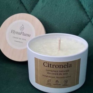 Lumanare cu citronela - Artynos.ro