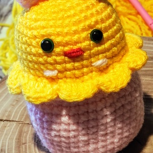 Decorațiune pentru Paște croșetată handmade , Jucării și echipamente pentru copii, Plușuri, Păsări de pluș, Croșetat, Cusătură, ARTYNOS