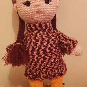 Papusa Iulia- prietena tacuta a fetitei tale, Jucarii si echipamente pentru copii, Jucarii si accesorii pentru copii, Papusi de joaca, Crosetat, Cusatura, ARTYNOS