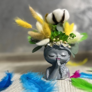 Aranjament floral, Casă & Stil de viață, Accesorii pentru decorat casa, Suport de flori, Coronițe decor, Aranjament de flori, Pictură, ARTYNOS