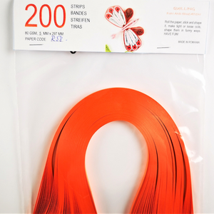 Intensive orange1 mm/3 mm/5 mm hartie quilling/carton quilling, pentru bijuterii, tablouri, decoratiuni Craciun, R58/R26, Accessorii si unelte, Hartie, Alte hartii, Arta de hartie, ARTYNOS