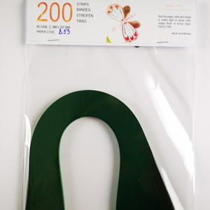 FOREST GREEN 1 mm/3 mm/5 mm hartie quilling/carton quilling, pentru bijuterii, tablouri, decoratiuni Craciun, D53/D91, Accessorii si unelte, Hartie, Alte hartii, Arta de hartie, ARTYNOS