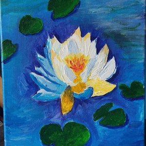 Floare de Lotus, Casa & Stil de viata, Accesorii pentru decorat casa, Picturi murale, Tablouri/picturi pe panza, , ARTYNOS