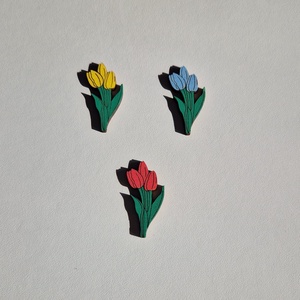 Martisor lalea , Bijuterii, Mărțișor, Pictură, ARTYNOS