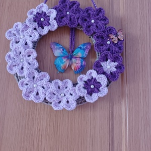 Coroniță pentru ușa, Casa & Stil de viata, Accesorii pentru decorat casa, Decoratiuni de geam si decoratiuni de usa , Ornamente de usa , Crosetat, ARTYNOS