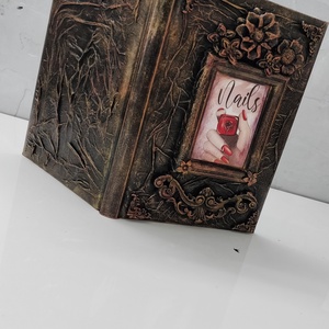 Agenda pentru nail artist , Casa & Stil de viata, Papetarie de hartie, Caiete si jurnal, Decoupage, transfer si tehnici servetel, Lucrare cu argila, ARTYNOS