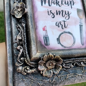 Agenda make-up artist , Casa & Stil de viata, Papetarie de hartie, Caiete si jurnal, Decoupage, transfer si tehnici servetel, Lucrare cu argila, ARTYNOS