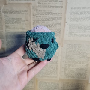 Ratusca Zombie crosetata, Jucării și echipamente pentru copii, Plușuri, Figurine de pluș, Croșetat, ARTYNOS