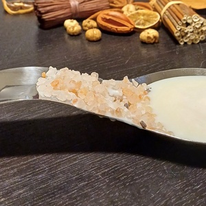 Lumanare cu sare de HImalaya roz, Accesorii de Crăciun, Decorațiuni de Crăciun de casă, Lumânare parfumat de Crăciun, suport lumânări, Lumânare și fabricarea lumânărilor, ARTYNOS
