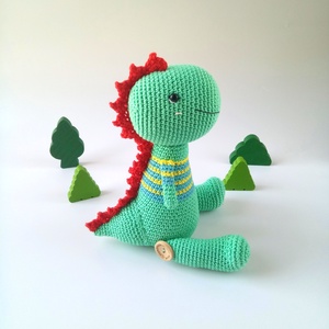 Jucarie crosetata dinozaur Dino - Artynos.ro