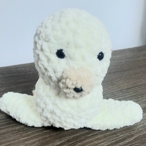 Foca crosetata, Jucării și echipamente pentru copii, Plușuri, Figurine de pluș, Croșetat, ARTYNOS