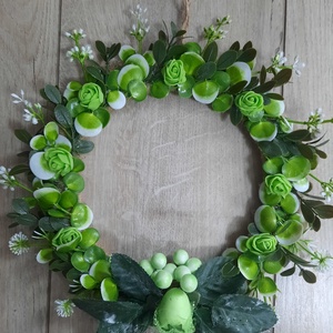 Coronita de Paste, Casă & Stil de viață, Accesorii pentru decorat casa, Decorațiuni de geam și decorațiuni de ușă , Decor ferestre și autocolant pentru geam, Aranjament de flori, ARTYNOS