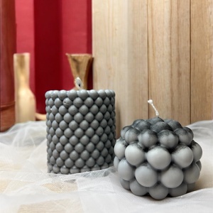 Set 2 lumanari parfumate Amber Noir � ceara de soia 100% naturala, Casa & Stil de viata, Lumanari, parfumuri, arome, Ceara parfumata, , ARTYNOS