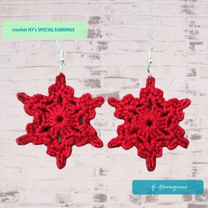Cercei Snowflake - Artynos.ro
