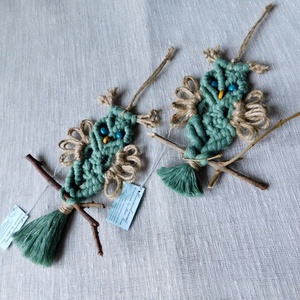 Bufnita macrame, Casa & Stil de viata, Accesorii pentru decorat casa, Decoratiuni de pereti, decoratiuni suspendate, Decoratiuni perete, macramé, Innoda, ARTYNOS