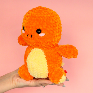 Jucarie Charmander mare - Pokemon crosetat , Jucarii si echipamente pentru copii, Plusuri, Figurine de plus, Impletitura, ARTYNOS