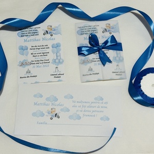 Invitatie botez, Accesorii nunta, Invitatii si felicitari de nunta, Invitatii nunta, , ARTYNOS