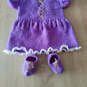 Rapunzel, Imbracaminte si moda, Haine bebelusi, haine copii, Rochii fetite, Crosetat, ARTYNOS