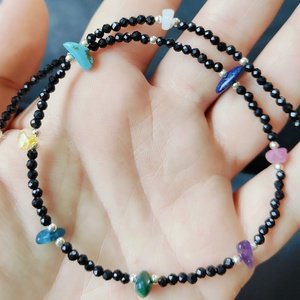 Colier  'Witchy rainbow ' din argint , Bijuterii, Coliere, Coliere cu mărgele, Meska