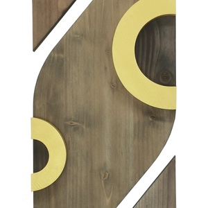 Decoratiune pentru perete 75x20 cm, din lemn, Casa & Stil de viata, Accesorii pentru decorat casa, Decoratiuni de pereti, decoratiuni suspendate, Decoratiuni perete, macramé, Prelucrarea lemnului, ARTYNOS