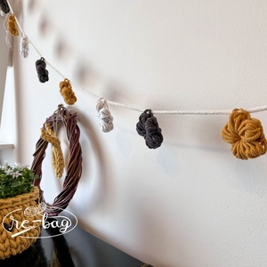 Decorațiune de perete cu formă de floare (ghirlandă), Casă & Stil de viață, Echipament pentru camera copiilor, Decorațiuni pentru camera copilului, Croșetat, ARTYNOS