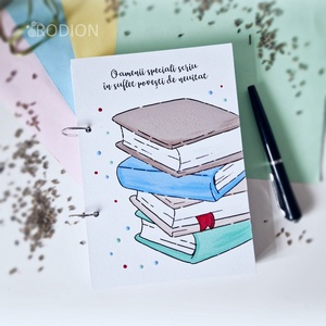 Agenda personalizata cu nume pictata manual cadou Profesor - Artynos.ro