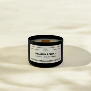 HEALING BEGINS - LUMÂNARE PARFUMATĂ, Casă & Stil de viață, Lumânări, parfumuri, arome, Lumânare - lumânări artizanale, Lumânare și fabricarea lumânărilor, ARTYNOS